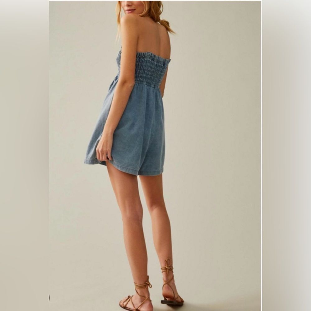 Pilcro Smocked Romper - Picture 2 of 10